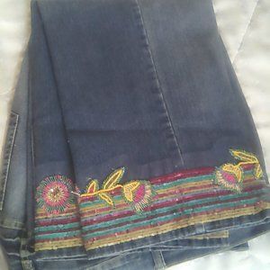 Cristina cropped jeans,  sz 12